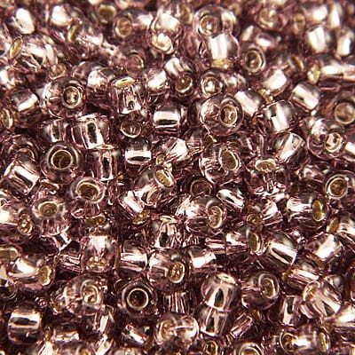 TOHO Round 8/0 Silver-Lined Lt Amethyst (10g)