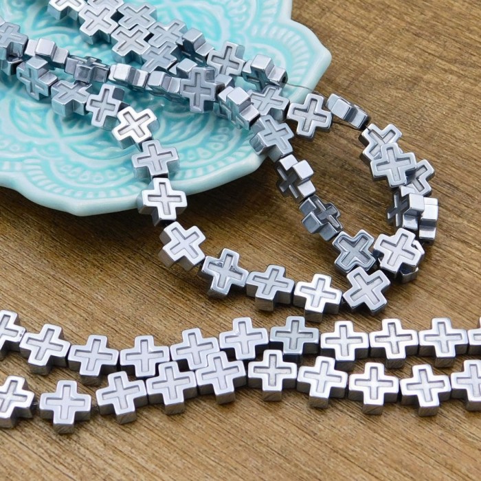 hematyt-krzyzyk-ciemny-srebrny-galwanizowany-10mm