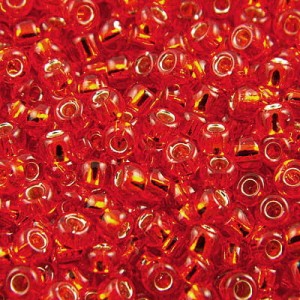 TOHO Round 8/0 Silver-Lined Siam Ruby (10g)