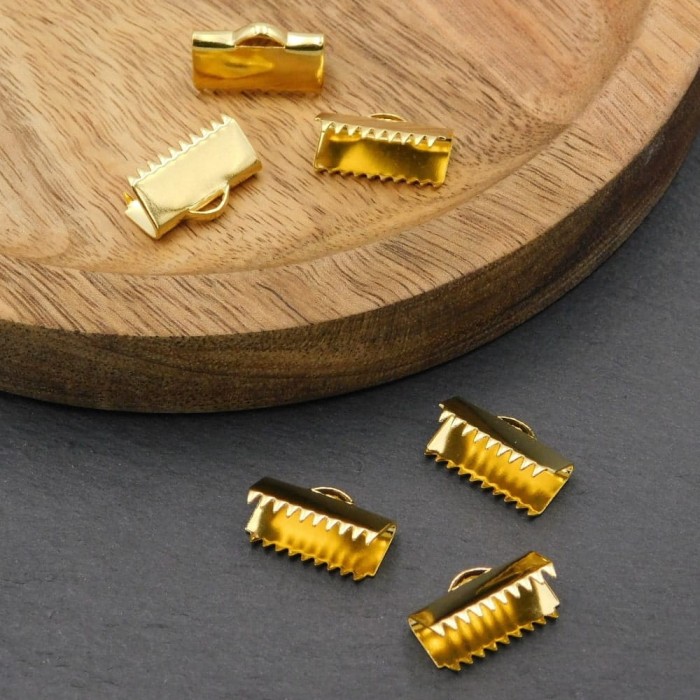 zlote-zaciski-krokodylki-do-bransoletek-tkanych-na-krosnie-stal-chirurgiczna-15x9mm