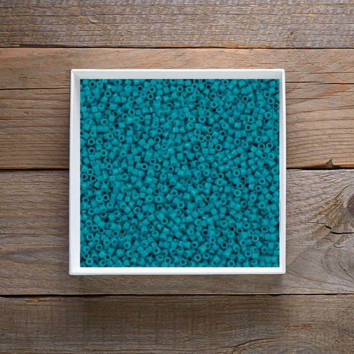 miyuki-delica-11-0-db2133-duracoat-opaque-azure-5g-koraliki-cylindryczne-lazurowy-haft-koralikowy-beading-handmade