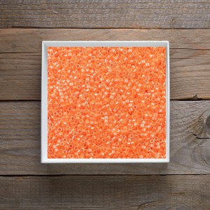 Miyuki Delica 11/0 DB1563 Opaque Mandarin Luster (5gram)