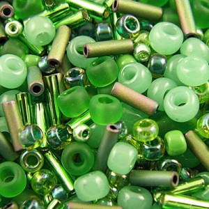 TOHO Wasabi- Green Mix koralików (10g)