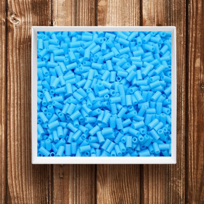TOHO Bugle 3mm Opaque Blue Turquoise (10g)