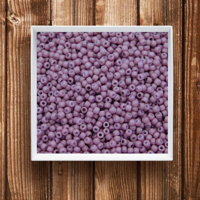koraliki-szklane-toho-round-11-0-opaque-pastel-frosted-lt-lilac-2-2mm