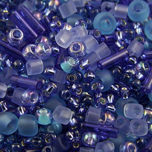 TOHO Amamizu- Blue Mix koralików (10g)