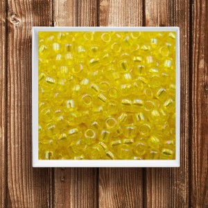 Koraliki TOHO Round 11/0  Transparent-Rainbow Lemon (10g)