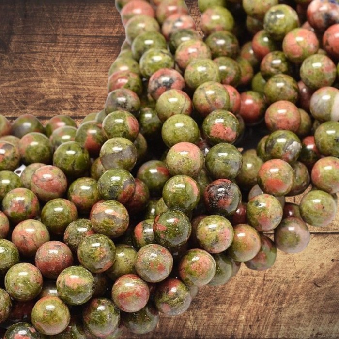 unakit-kulki-6mm-kamienie-do-bransoletek-zielony-rozowy-naszyjniki