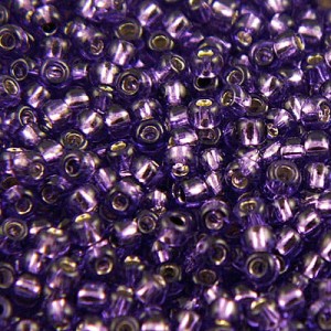 TOHO Round 8/0 Silver-Lined Purple (10g)