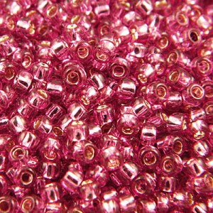 TOHO Round 8/0 Silver-Lined Mauve (10g)