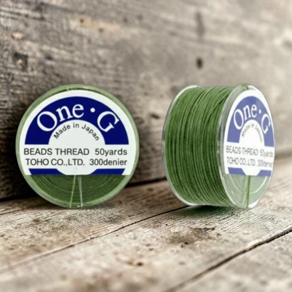 nici-toho-one-g-green-0-25mm-beading-handmade-DIY