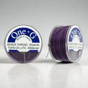 Nici Toho One-G nici nylonowe 0.25mm purpurowe (46m)