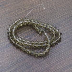 Kryształki ze szkła 4mm szare (80szt)