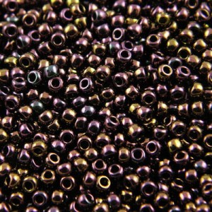 TOHO Round 15/0 Metallic Iris Purple (5g)