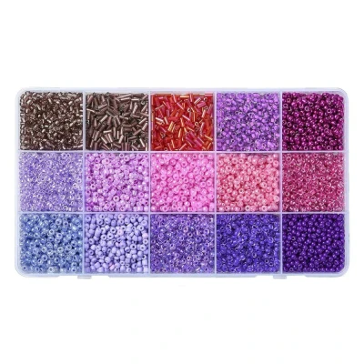 koraliki-szklane-rurki-fioletowe-do-naszyjnikow