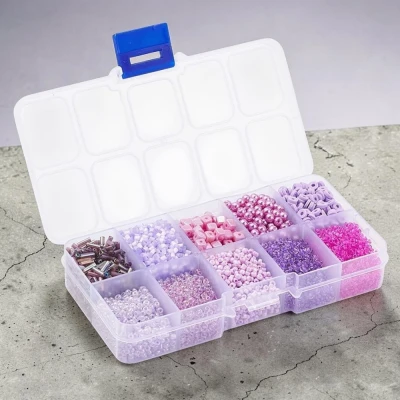 akrylowe-kostki-koraliki-rozowe-do-naszyjnikow