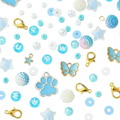 zestawy-koralikow-do-bizuterii-emaliowane-zawieszki-psie-lapki