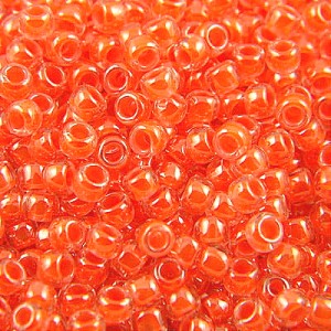 Koraliki TOHO Round 11/0 Luminous Neon Salmon (10g)