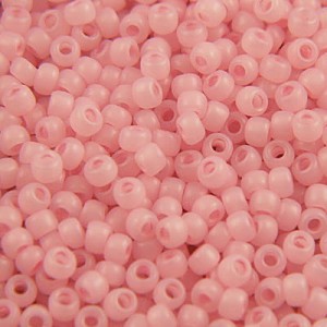 Koraliki TOHO Round 11/0 Ceylon Frosted Innocent Pink (10g)