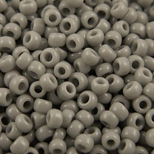 TOHO Round 8/0 Opaque Gray (10g)