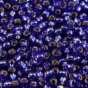 Koraliki TOHO Round 11/0 Silver-Lined Cobalt (10g)