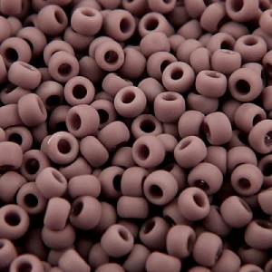 Koraliki TOHO Round 11/0 Opaque-Frosted Lavender (10g)