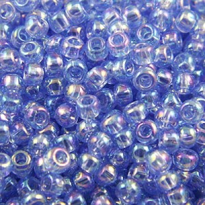 Koraliki TOHO Round 8/0 Trans-Rainbow Lt Sapphire (10g)