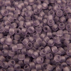 Koraliki TOHO Round 11/0 Transparent-Frosted Sugar Plum (10g)