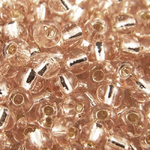 Koraliki TOHO Round 6/0 Silver-Lined Rosaline (10g)