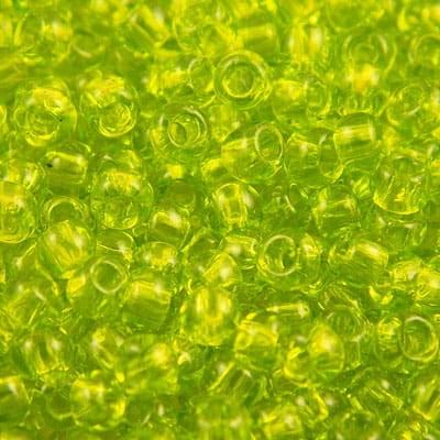 TOHO Round 11/0 Transparent Lime Green (1op)