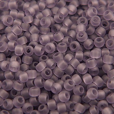 TOHO Round 8/0 Transparent-Frosted Sugar Plum (10g)
