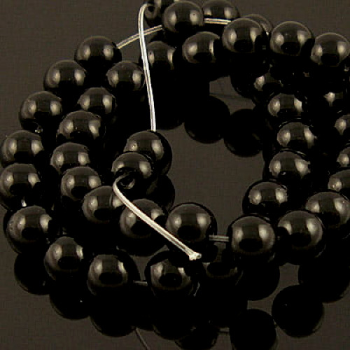 koraliki-kulki-szklo-6mm-czarne-nieprzezroczyste-gladkie-diy