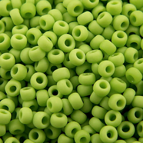 koraliki-toho-round-11-0-opaque-frosted-sour-apple-zielone