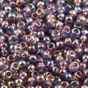 Koraliki TOHO Round 11/0 Trans-Rainbow Sugar Plum (10g)