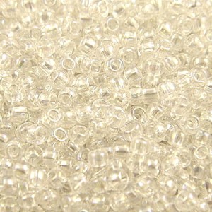 Koraliki TOHO Round 11/0 Trans-Rainbow Crystal (10g)
