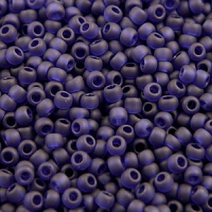 Koraliki TOHO 11/0 Transparent-Frosted Cobalt (10g)