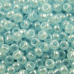 Koraliki TOHO Round 8/0 Ceylon Aqua (10g)