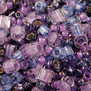 Koraliki TOHO Kawaii- Purple/Green Mix (10g)