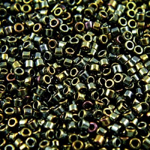 Koraliki TOHO Treasure 11/0 Metallic Iris Green/Brown (5g)