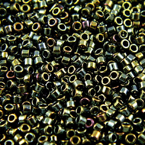 koraliki-toho-treasure-11-0-iris-green-brown