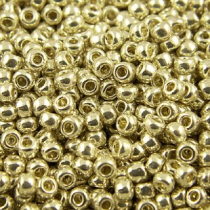 Koraliki TOHO Round 15/0 Permanent Finish-Galvanized Aluminum (5g)
