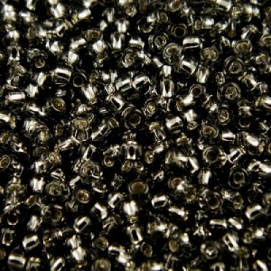 Koraliki TOHO Round 15/0 Silver-Lined Gray (5g)