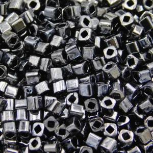 Koraliki TOHO Cube 3mm Metallic Hematite (10g)