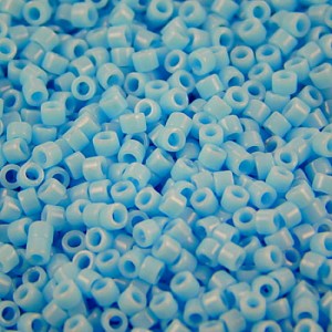 Koraliki Miyuki Delica 11/0 DB0725 Opaque Light Blue (5g)