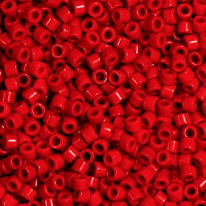 Koraliki Miyuki Delica 11/0 DB0723 Opaque Red (5g)