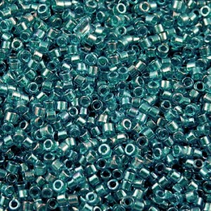 Koraliki Miyuki Delica 11/0 DB2385 Fancy Lined Teal Blue (5g)