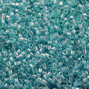 Koraliki Miyuki Delica 11/0 DB2382 Fancy Lined Aqua (5g)
