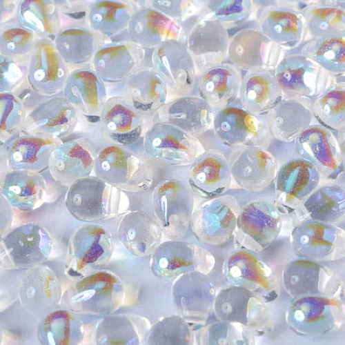 koraliki-szklane-krople-6x4mm-crystal-ab-teardrop-bizuteria-handmade