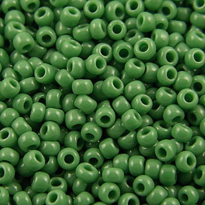 koraliki-szklane-toho-round-11-0-opaque-shamrock-2-2mm