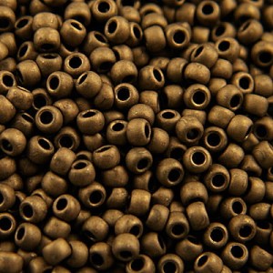 TOHO Round 11/0 Matte-Color Dark Copper (10g)